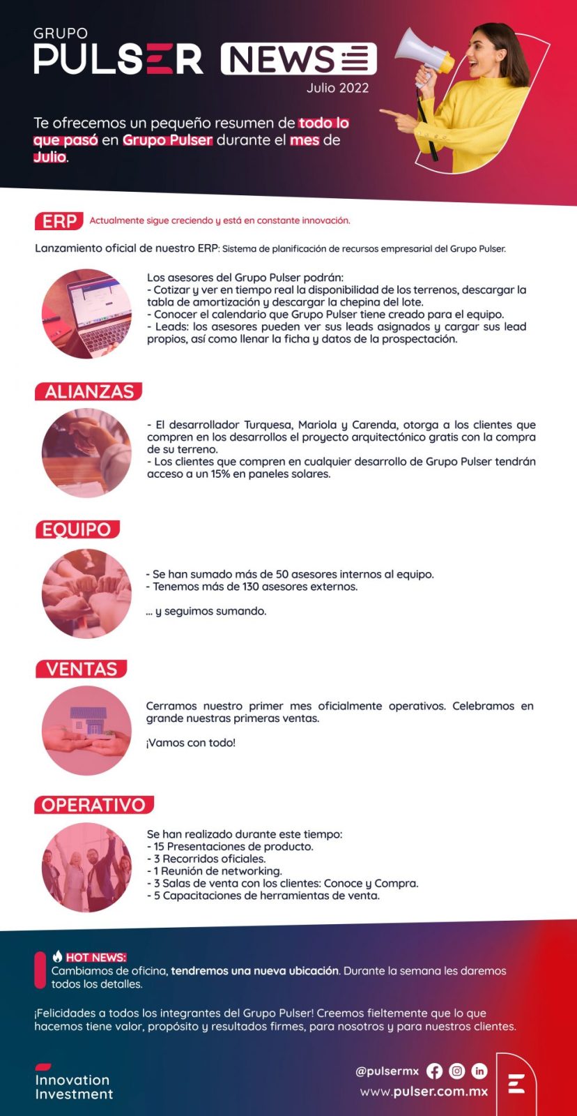 Conoce lo logrado durante este mes