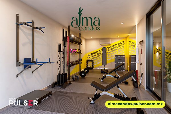 Alma Condos gimnasio