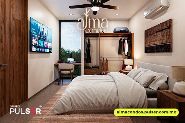 Alma Condos recámara