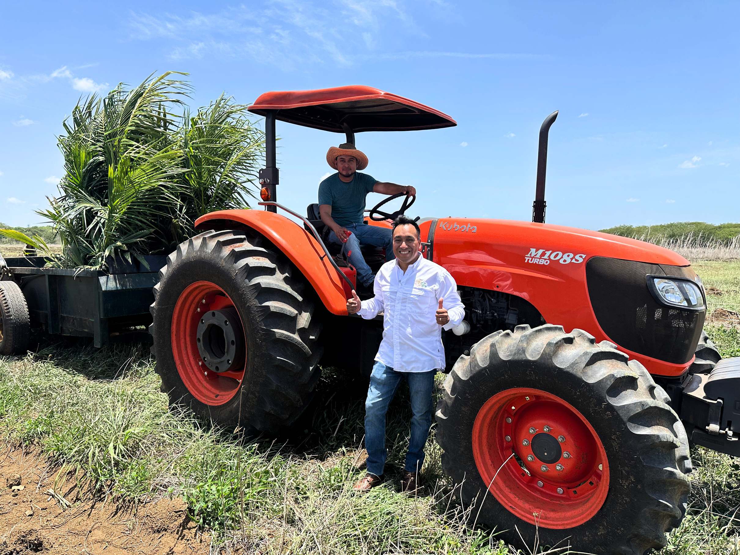Operación agrícola de COTERRA en Candelaria, Campeche