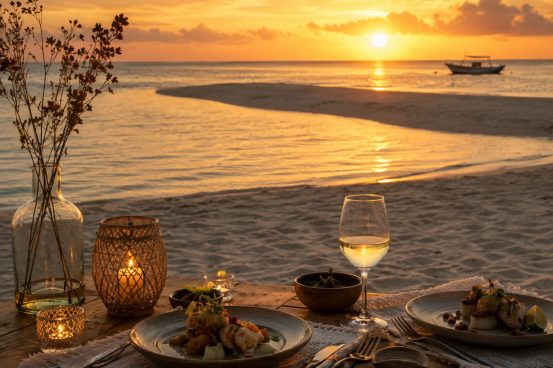 Atardecer playa de Sisal